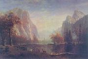 Lake in the Yosemite Valley Albert Bierstadt